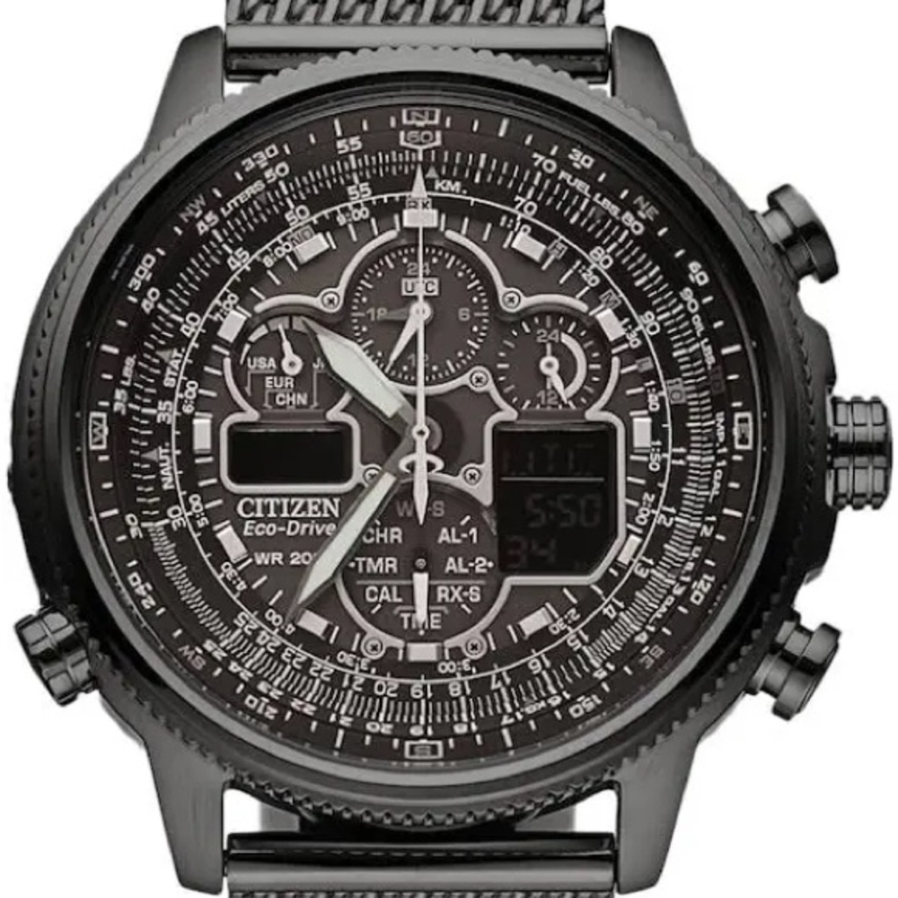 Citizen Eco-Drive Black Multifunction Smartwatch